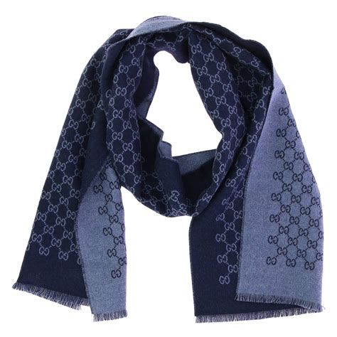 gucci scarf blue